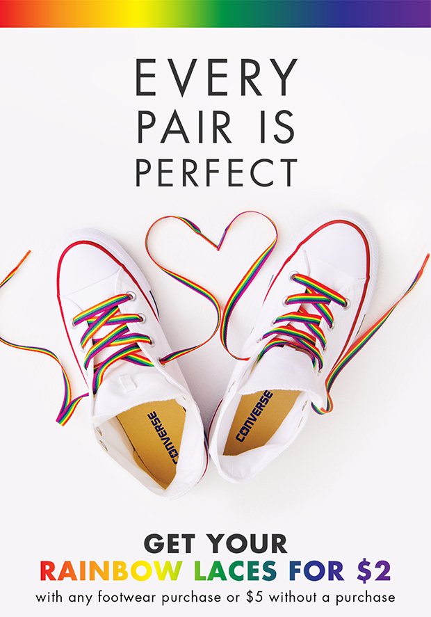 Detail Rainbow Shoelaces Converse Nomer 33