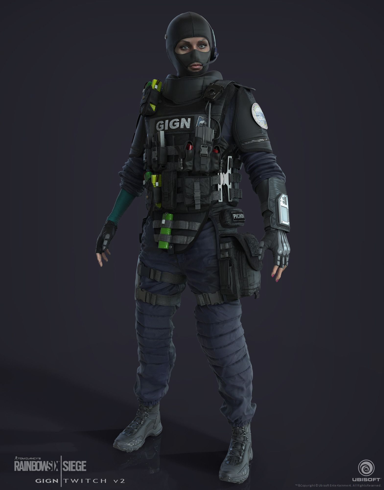 Detail Rainbow Six Siege Gign Nomer 14