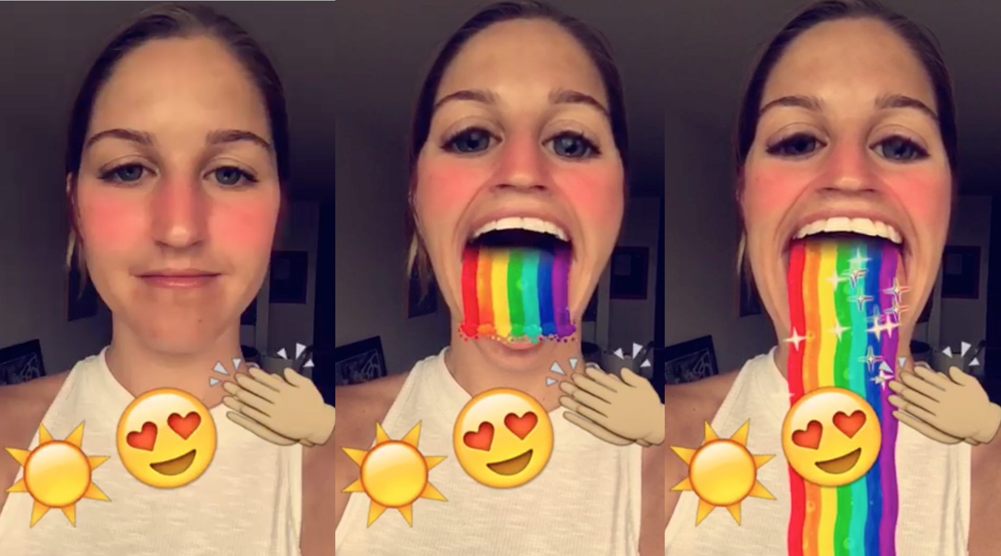 Detail Rainbow Tongue On Snapchat Nomer 25