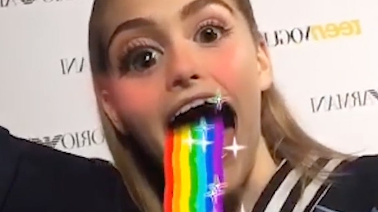 Detail Rainbow Tongue On Snapchat Nomer 39