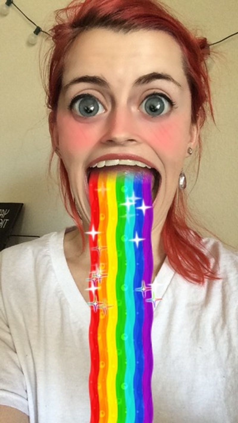 Detail Rainbow Tongue On Snapchat Nomer 6