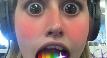 Detail Rainbow Tongue Snapchat Nomer 20