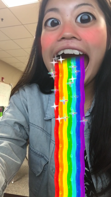 Detail Rainbow Tongue Snapchat Nomer 22