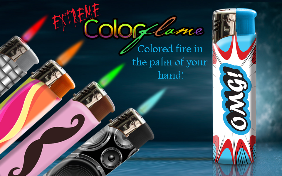 Detail Rainbow Torch Lighter Nomer 22