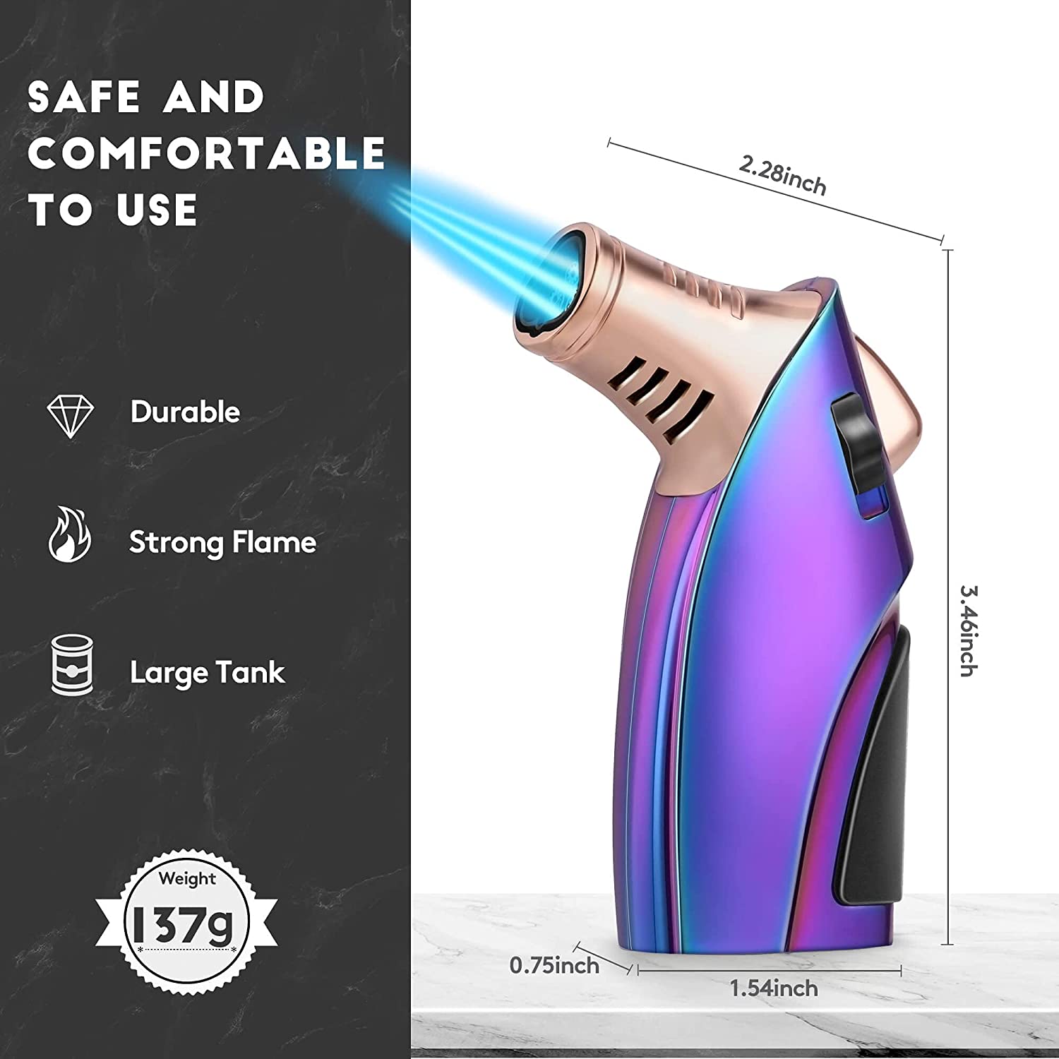 Detail Rainbow Torch Lighter Nomer 51