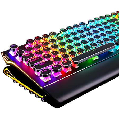 Rainbow Typewriter Keyboard - KibrisPDR