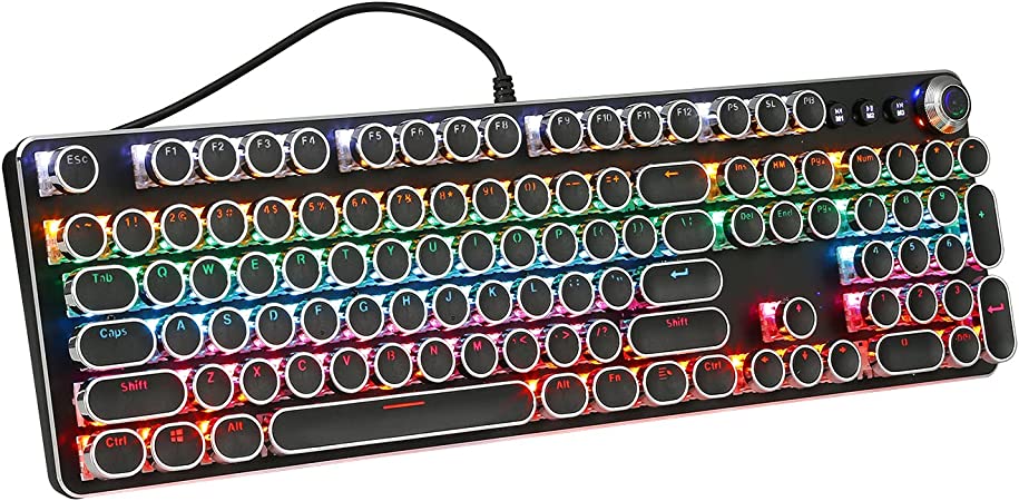 Detail Rainbow Typewriter Keyboard Nomer 11