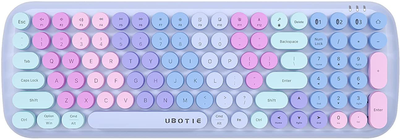 Detail Rainbow Typewriter Keyboard Nomer 12