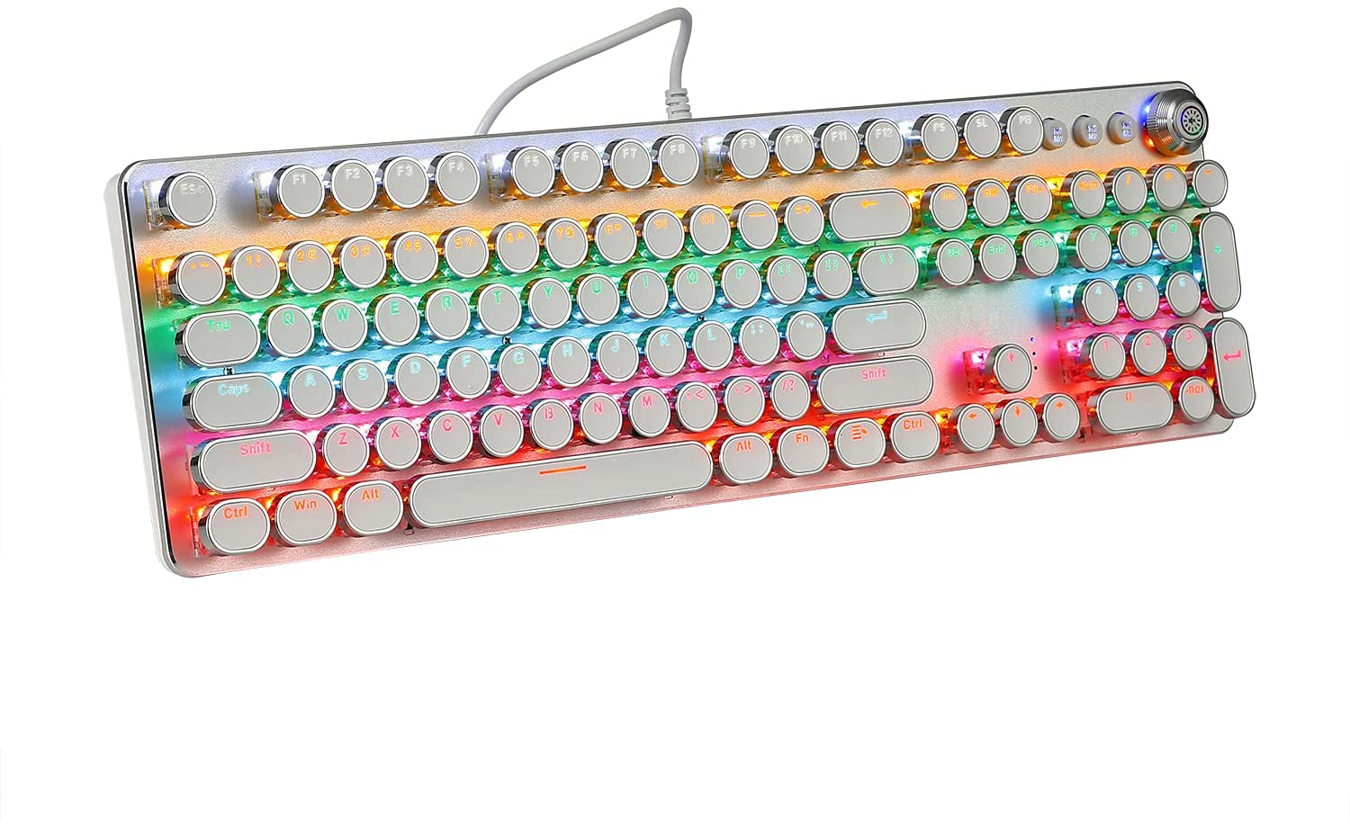 Detail Rainbow Typewriter Keyboard Nomer 18