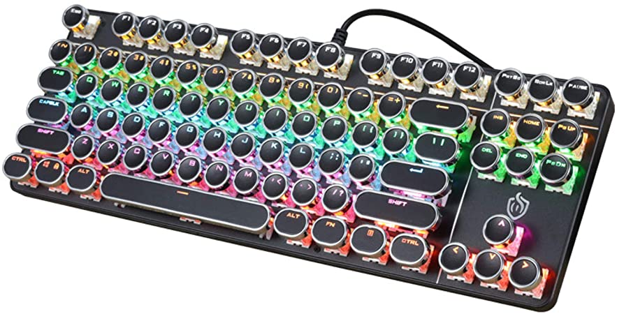 Detail Rainbow Typewriter Keyboard Nomer 19