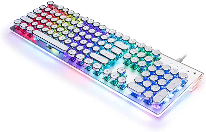 Detail Rainbow Typewriter Keyboard Nomer 21