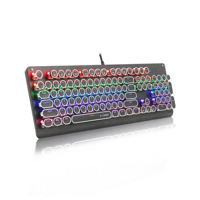 Detail Rainbow Typewriter Keyboard Nomer 27