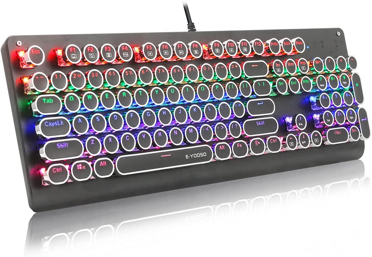 Detail Rainbow Typewriter Keyboard Nomer 4
