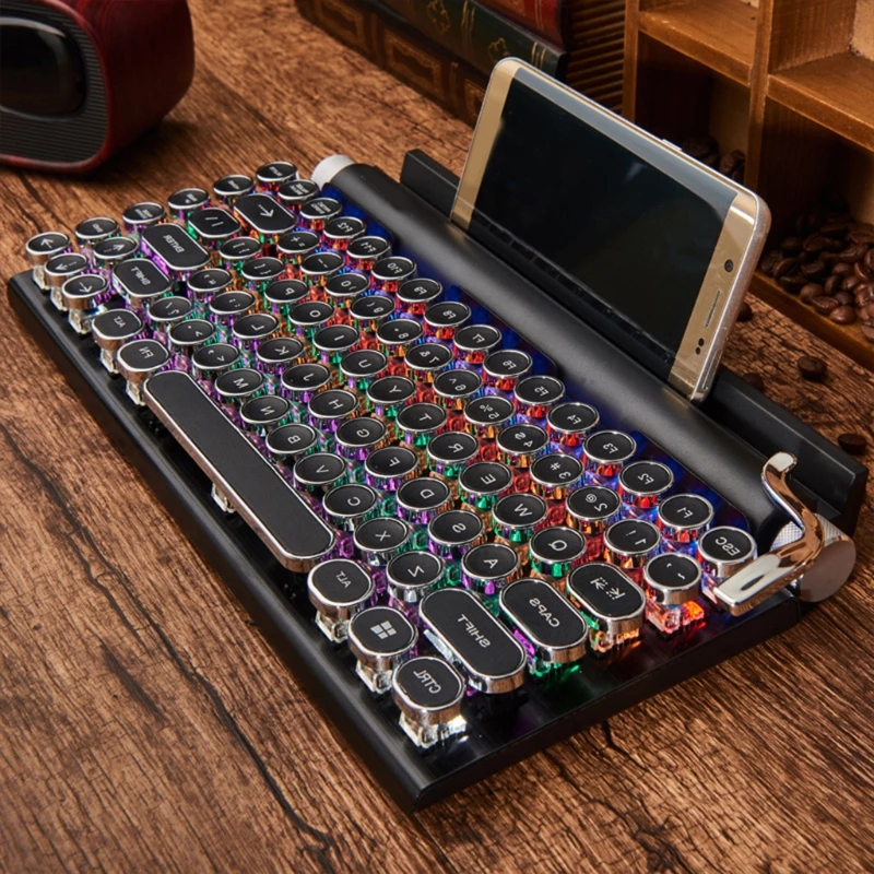 Detail Rainbow Typewriter Keyboard Nomer 35