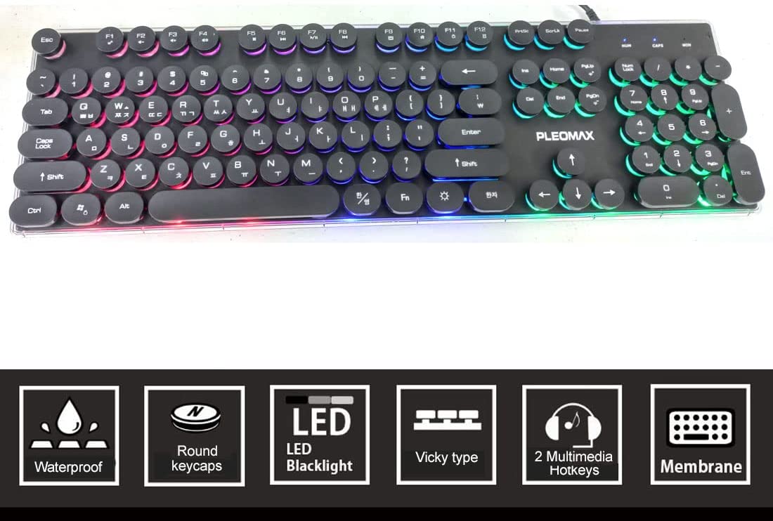 Detail Rainbow Typewriter Keyboard Nomer 39