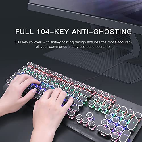 Detail Rainbow Typewriter Keyboard Nomer 47