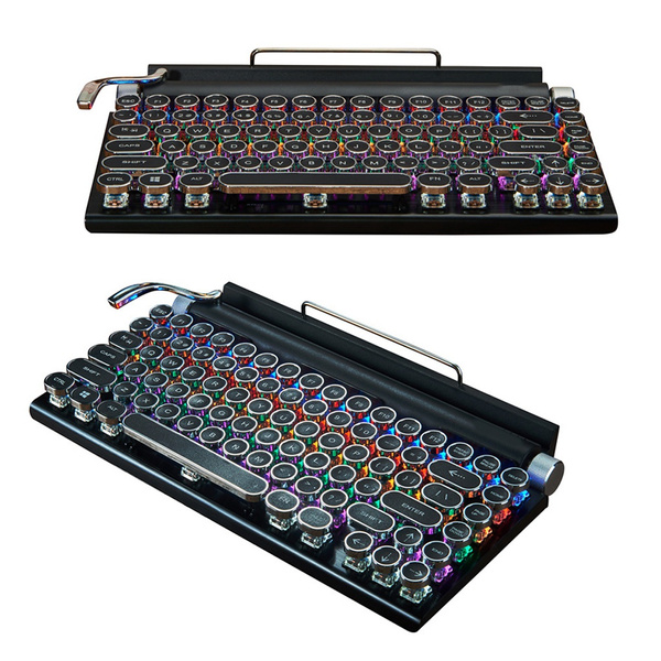 Detail Rainbow Typewriter Keyboard Nomer 58