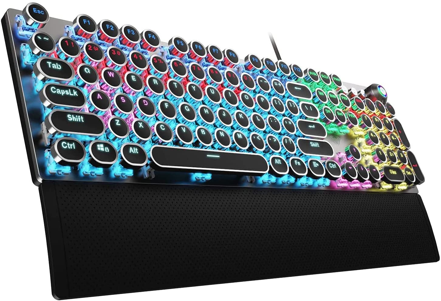 Detail Rainbow Typewriter Keyboard Nomer 9