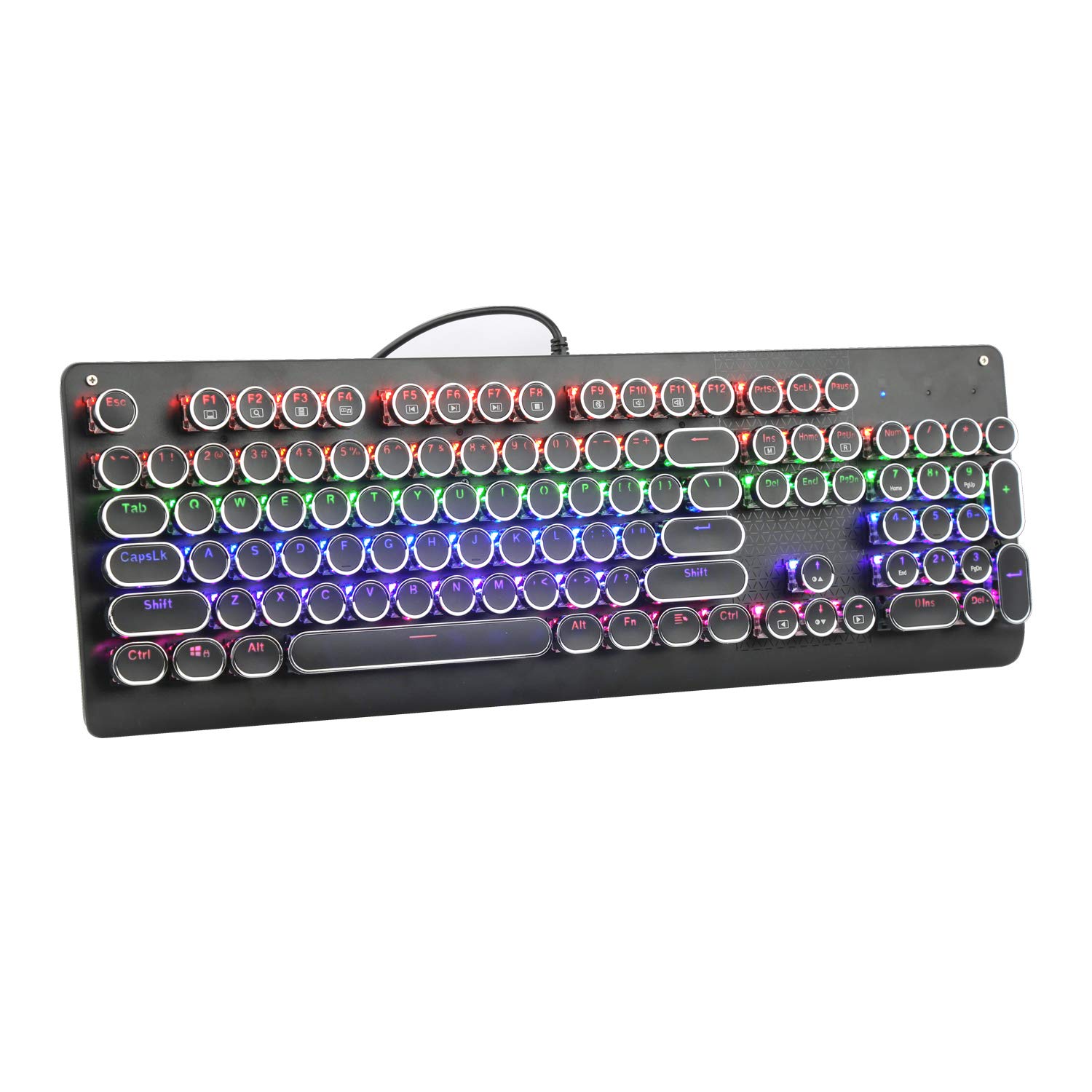 Detail Rainbow Typewriter Keyboard Nomer 10