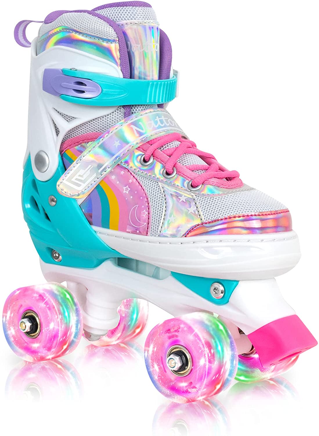 Detail Rainbow Unicorn Roller Skates Nomer 5