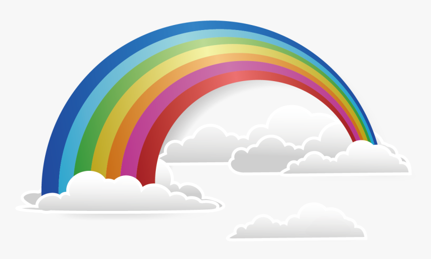 Detail Rainbow Vector Png Nomer 3