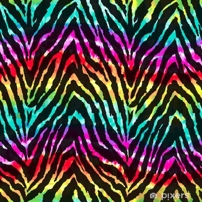 Detail Rainbow Zebra Curtains Nomer 22