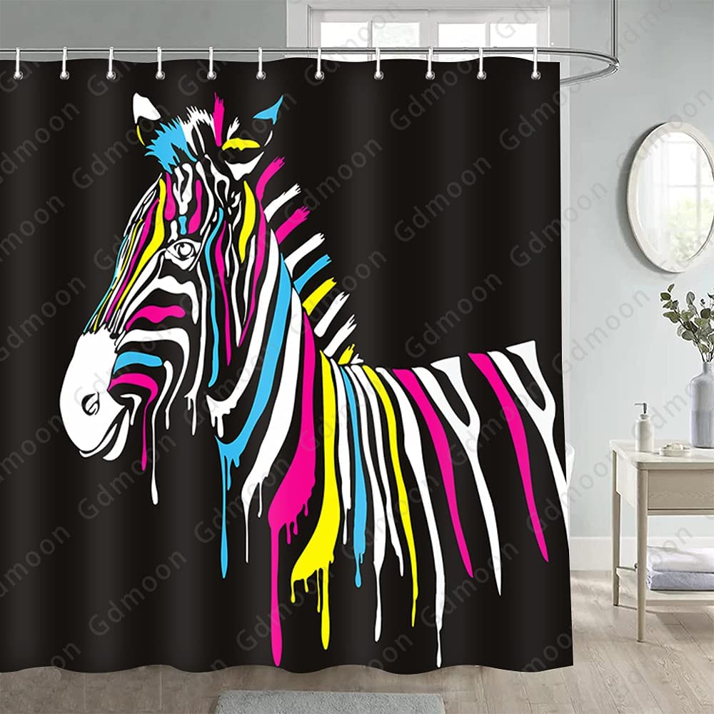 Detail Rainbow Zebra Curtains Nomer 51