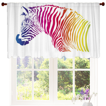 Detail Rainbow Zebra Curtains Nomer 56