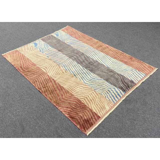 Detail Rainbow Zebra Rug Nomer 39