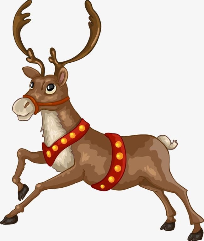 Detail Raindeer Clipart Nomer 13