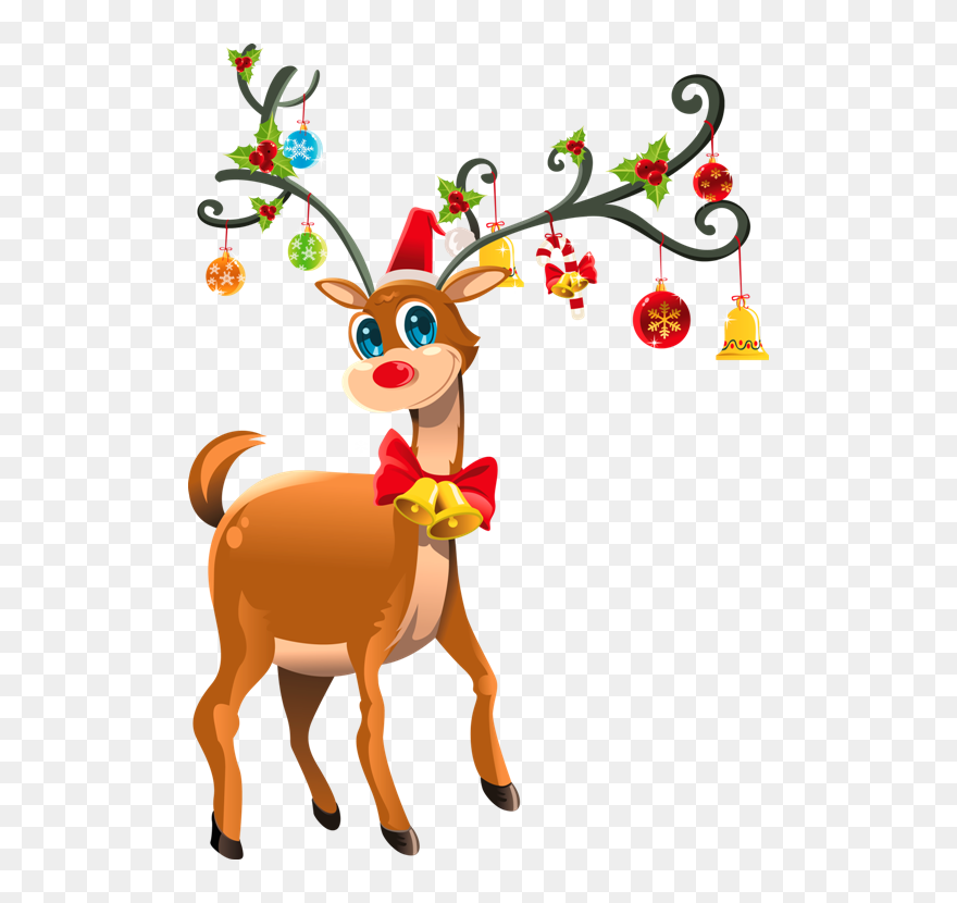 Detail Raindeer Clipart Nomer 26