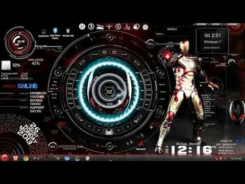 Detail Rainmeter Iron Man Nomer 26