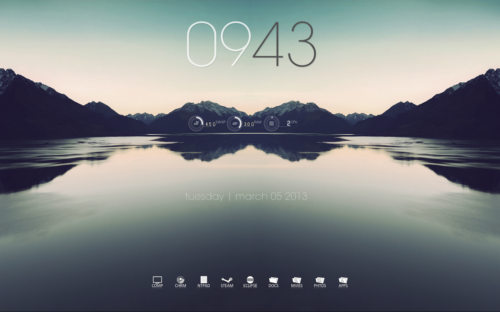 Detail Rainmeter Wallpaper Nomer 12