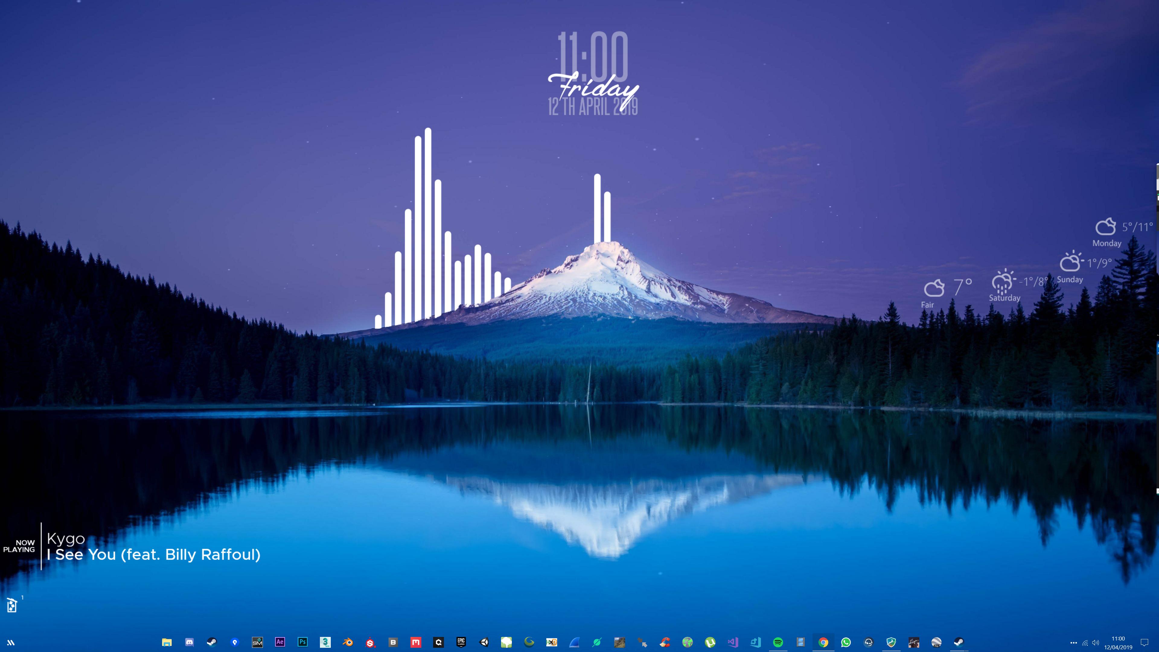 Detail Rainmeter Wallpaper Nomer 3