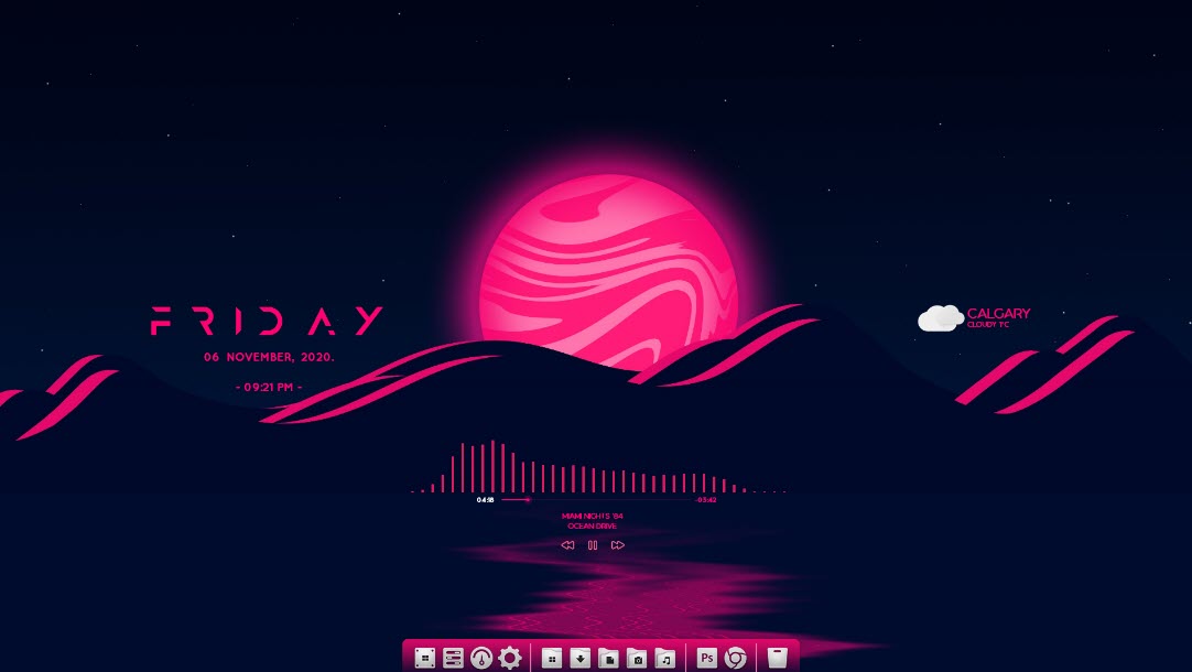 Detail Rainmeter Wallpaper Nomer 25