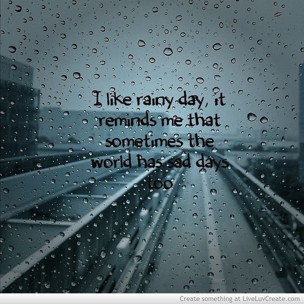 Detail Rainy Day Quotes For Instagram Nomer 9