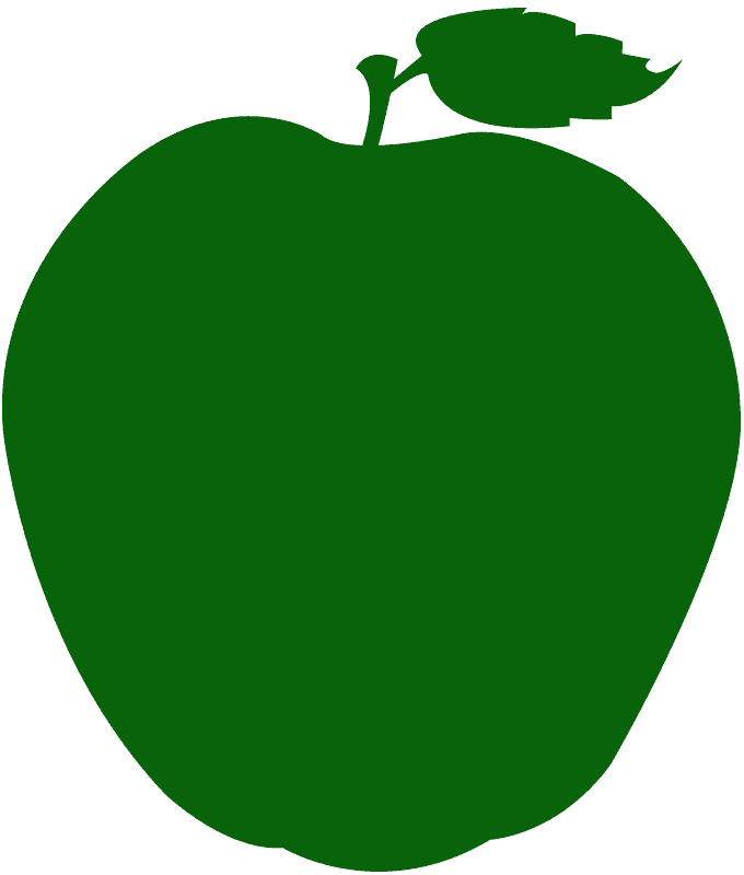 Detail Apfel Mit Blatt Nomer 16