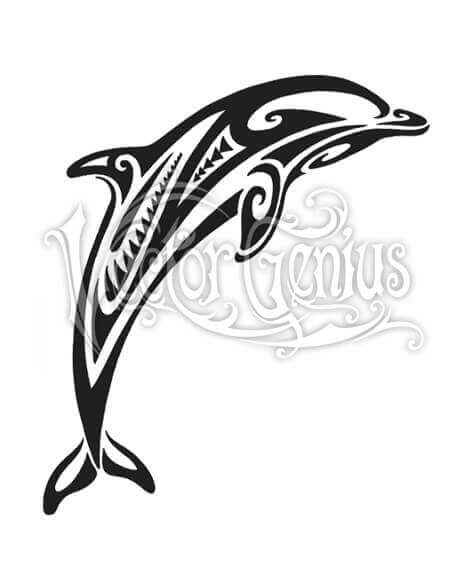 Detail Delfin Tattoo Nomer 3