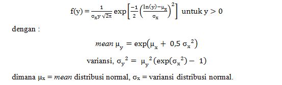 Detail Distribusi Log Normal Nomer 27