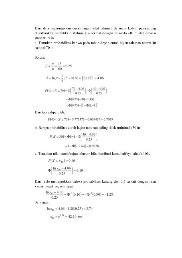 Detail Distribusi Log Normal Nomer 43
