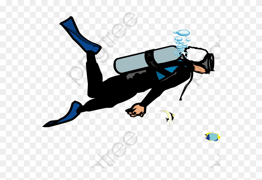 Detail Diver Clipart Nomer 23