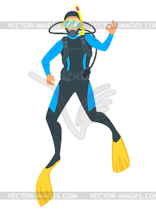 Detail Diver Clipart Nomer 31