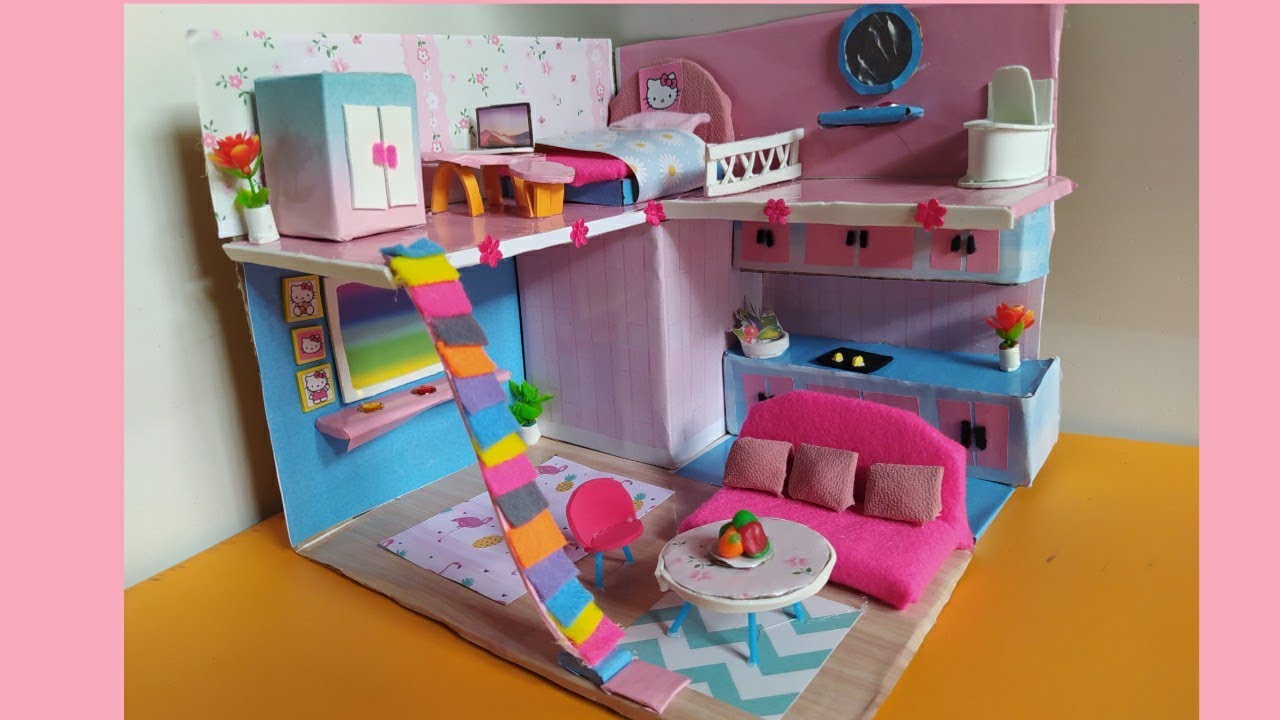 Detail Diy Rumah Barbie Dari Kardus Nomer 6