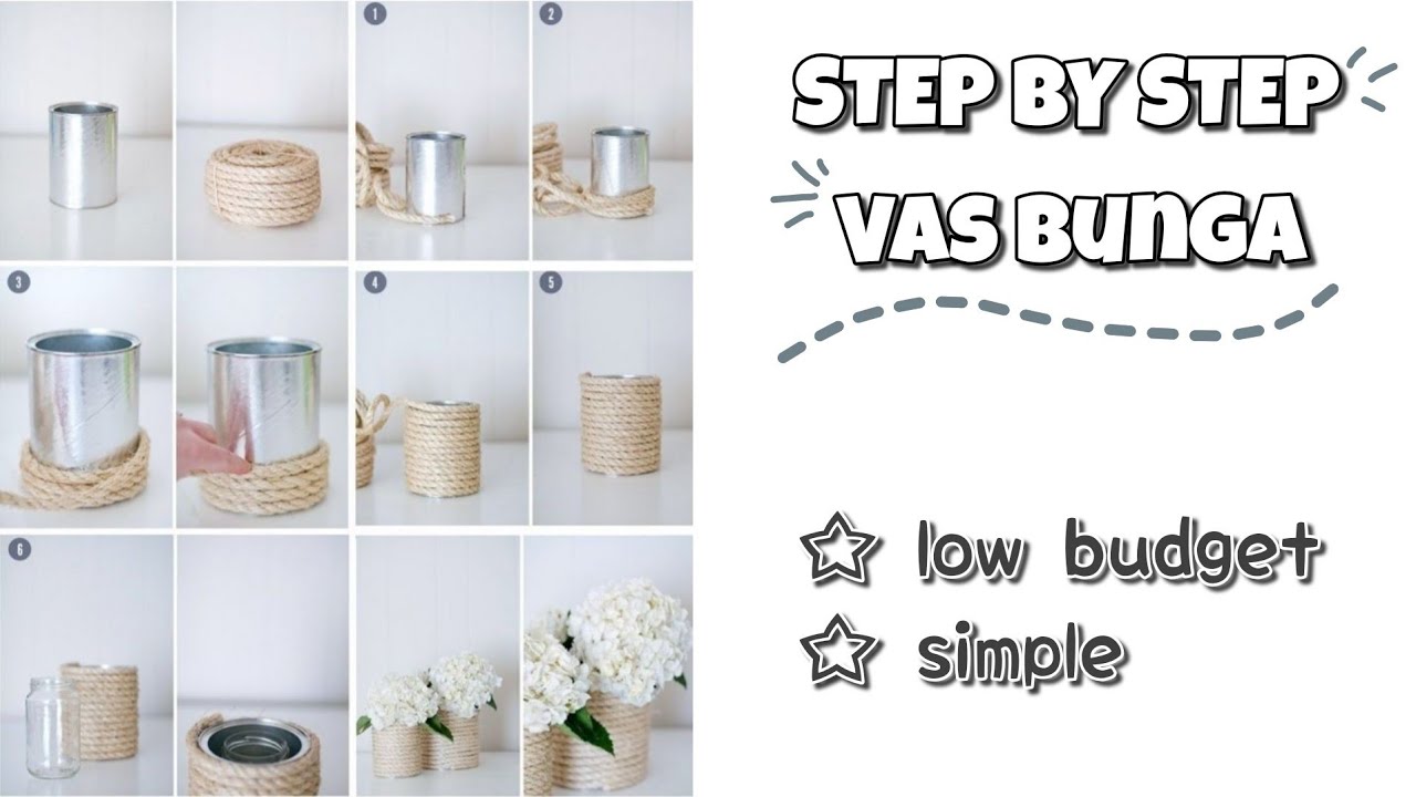 Detail Diy Vas Bunga Nomer 8