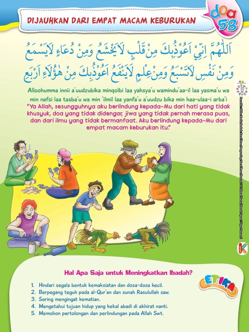 Detail Doa Harian Anak Bergambar Nomer 41