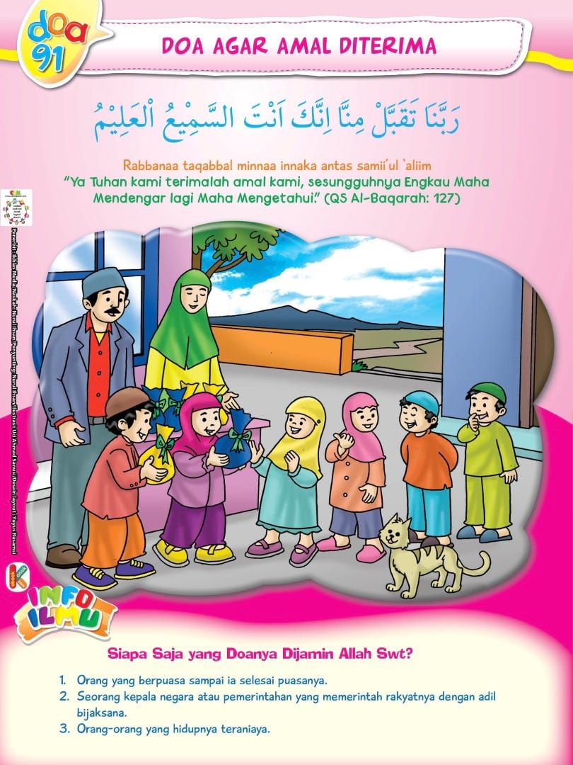 Detail Doa Harian Anak Bergambar Nomer 45