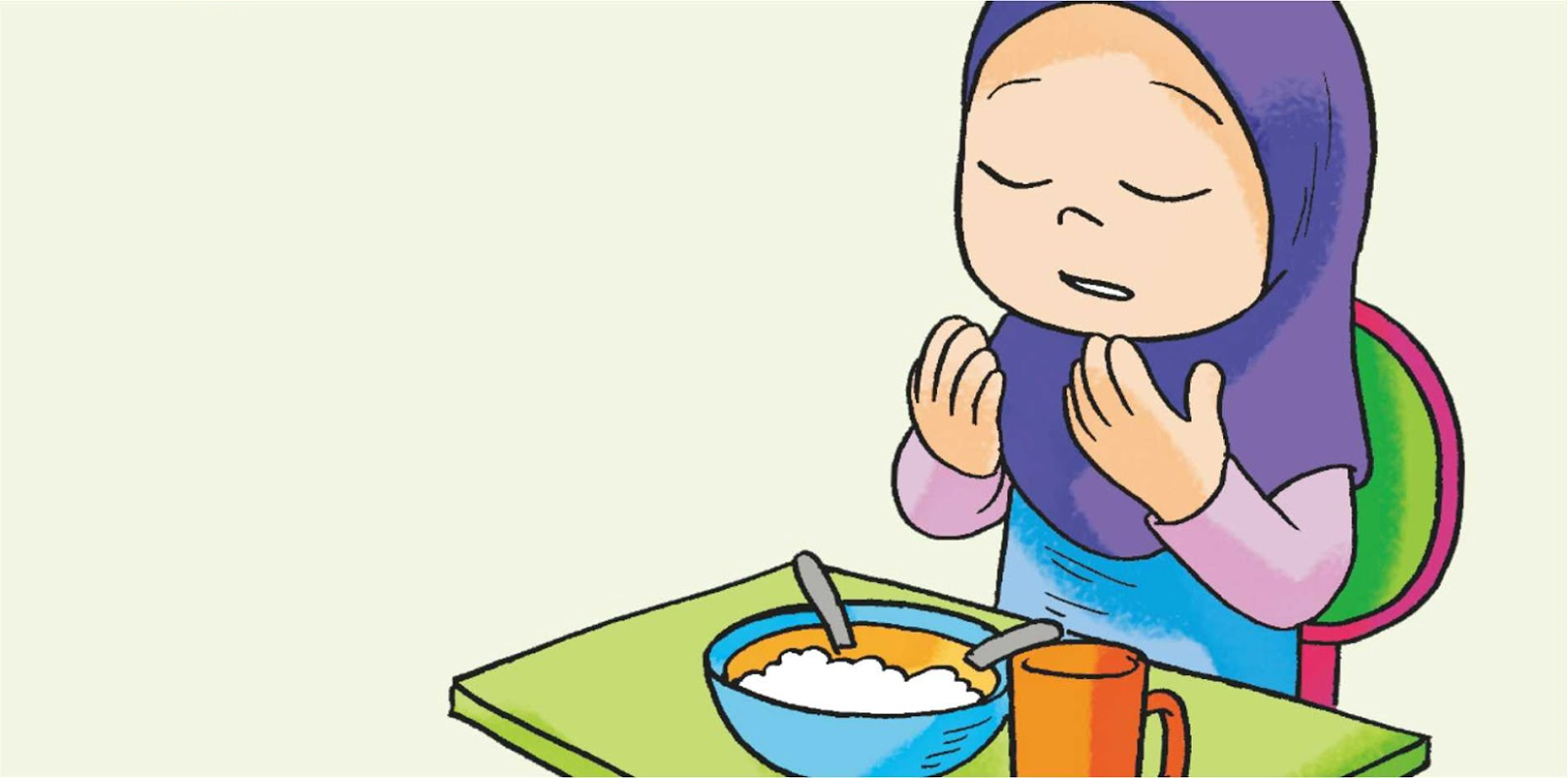 Detail Doa Makan Kartun Nomer 12