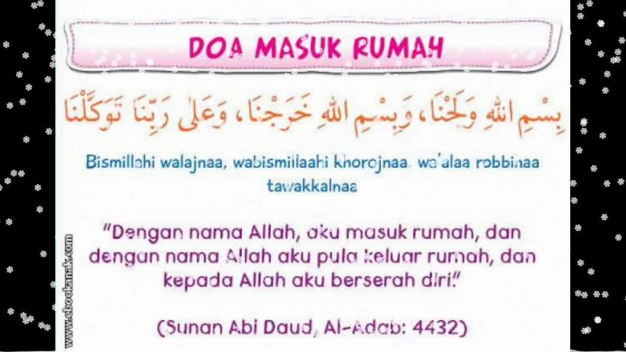 Detail Doa Masuk Dan Keluar Rumah Nomer 51