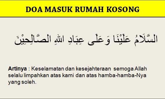 Detail Doa Masuk Rumah Yang Lama Ditinggalkan Nomer 4