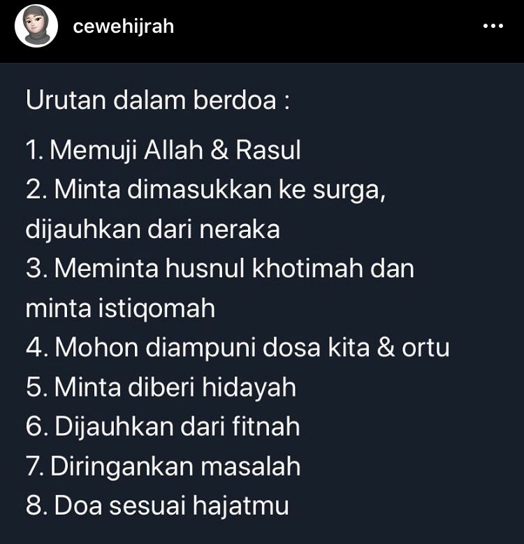 Detail Doa Memuji Allah Nomer 30